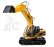 RC pásový bagr HN350 1:14 15CH