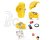 LEGO hodinky pro dospělé - Happiness Yellow