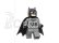 LEGO hodiny s budíkem DC Super Heroes Batman