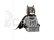 LEGO hodiny s budíkem DC Super Heroes Batman