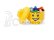 LEGO Storage Head mini - šťastný chlapec