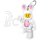 LEGO svítící klíčenka - Classic Bunny