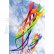 Létající drak Soft Swirl Rainbow 300 - Dragon Tail