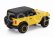 Maisto International Lonestar Truck Car Transporter With Ford Bronco Wildtruck 2021 1:64 Žlutá Černá