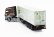 Mini-gt Mercedes benz Actros 2 Gigaspace 1851 Blue Efficient Power Truck Lhd Ups Container 40' 2016 1:64 Hnědá Šedá