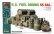 Miniart Accessories Usa Gasoline Fuel Drums 55 Gal. 1:48 /