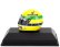 Minichamps Bell helmet F1  Casco Helmet Fw16 Team Rothmans Renault N 2 Last Race Imola Gp 1994 Ayrton Senna 1:8 Žlutá Zelená
