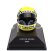 Minichamps Bell helmet F1  Casco Helmet Fw16 Team Rothmans Renault N 2 Last Race Imola Gp 1994 Ayrton Senna 1:8 Žlutá Zelená