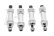 Nastavitelný distanční sloupek M4 20-30mm (4ks)
