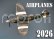 Nástěnný kalendář Airplanes 2026