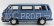 Norev Volkswagen T3 Multivan Minibus Blue Star 1992 1:18 Světle Modrá Met