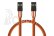 PATCH kabel 300mm, JR 0,25qmm plochý PVC kabel, 1 ks.