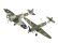 Plastic Modelkit letadla 03710 - Bf109G-10 & Spitfire Mk.V (1:72)