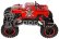 RC auto King Crawler, červená