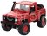 RC auto Land Rover Adventure 1/12 RTR 4WD, červená