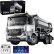RC celokovový sklápěč S-idee Mercedes-Benz Arocs, šedá