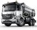 RC celokovový sklápěč S-idee Mercedes-Benz Arocs, šedá