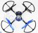 RC dron Rayline R8 FPV, modrá