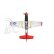 RC letadlo AMXFlight P51 4 kanály 3D/6G