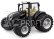 RC kovový traktor Korody s širokými koly 1:24, černý