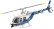 RC vrtulník Jet Ranger C138, modrá