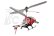 RC vrtulník Syma S107H, červená