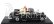 Rio-models Mercedes benz 300d Limousine Semiconvertible 1960 - With Driver And Pope Figure - Papa Giovanni Xxiii 1:43 Black