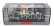 Rio-models Mercedes benz 300d Limousine Semiconvertible 1960 - With Driver And Pope Figure - Papa Giovanni Xxiii 1:43 Black