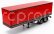 Road-kings Trailer Trailer For Truck - Rimorchio 1:18 Červená Černá