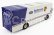 Schuco Mercedes benz O317 Truck Car Transporter Porsche Rothmans 1984 1:18 Bílá Modrá