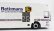 Schuco Mercedes benz O317 Truck Car Transporter Porsche Rothmans 1984 1:18 Bílá Modrá