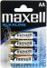 Siva MAXELL AA LR6 1,5V/2100mAh Alkaline, balení 4ks
