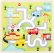 Small Foot Dřevěné posuvné puzzle Město