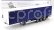 Solido Accessories Trailer For Truck - Rimorchio 1:24 Modrá Bílá