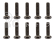 Šrouby, M2,5x12mm s zápustnou imbusouvou hlavou
