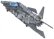 Stavebnice Ausini 22603 Letadlo F-117 - kostky rozměrově shodné s Lego