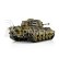 TORRO tank PRO 1/16 RC Königstiger vícebarevná kamufláž - BB Airsoft - Kouř