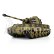 TORRO tank PRO 1/16 RC Königstiger vícebarevná kamufláž - BB Airsoft - Kouř