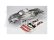 Traxxas karosérie ProGraphix stříbrná: T-Maxx 3.3