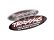 Traxxas oboustranná oválná samolepka 23x8cm