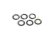 Traxxas podložka 6.5x10x0.5mm PTFE (6) (pro #10327 a #10328)