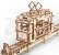 Ugears 3D dřevěné mechanické puzzle Kabinová lanovka s tratí