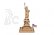 Ugears 3D dřevěné mechanické puzzle Socha Svobody