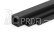 Uhlíkový hranol dutý s kulatým otvorem 3x3/2mm 1m