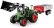RC traktor Double E se lžící 1:16 + vozík za traktor