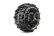 X-CHAMP SPORT 1/5 24mm hex Black Rims, 2 ks