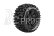 X-PIONEER SPORT 1/5 24mm hex Black Rims