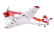 RC letadlo Yak-11 1450mm ARF, červeno/bílá