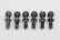 Yokomo BD8'18 4.8mm kulové čepy (velikost M/13.0mm)