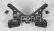 Zadní parohy/držák tlumičů 97 NEW, 1ks.